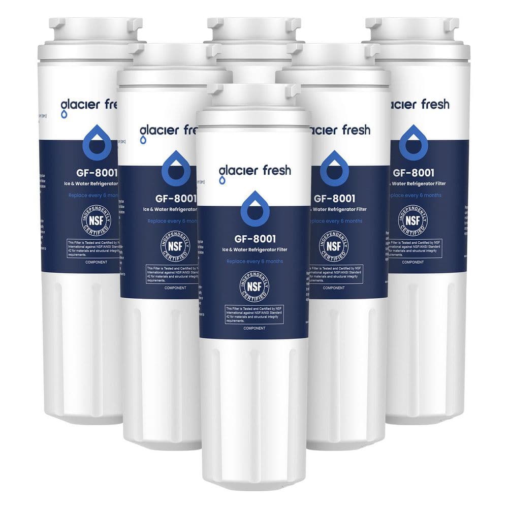 Refrigerator UKF8001 Water Filter for Whirlpool 6-Pack price history on PriceWatchPro