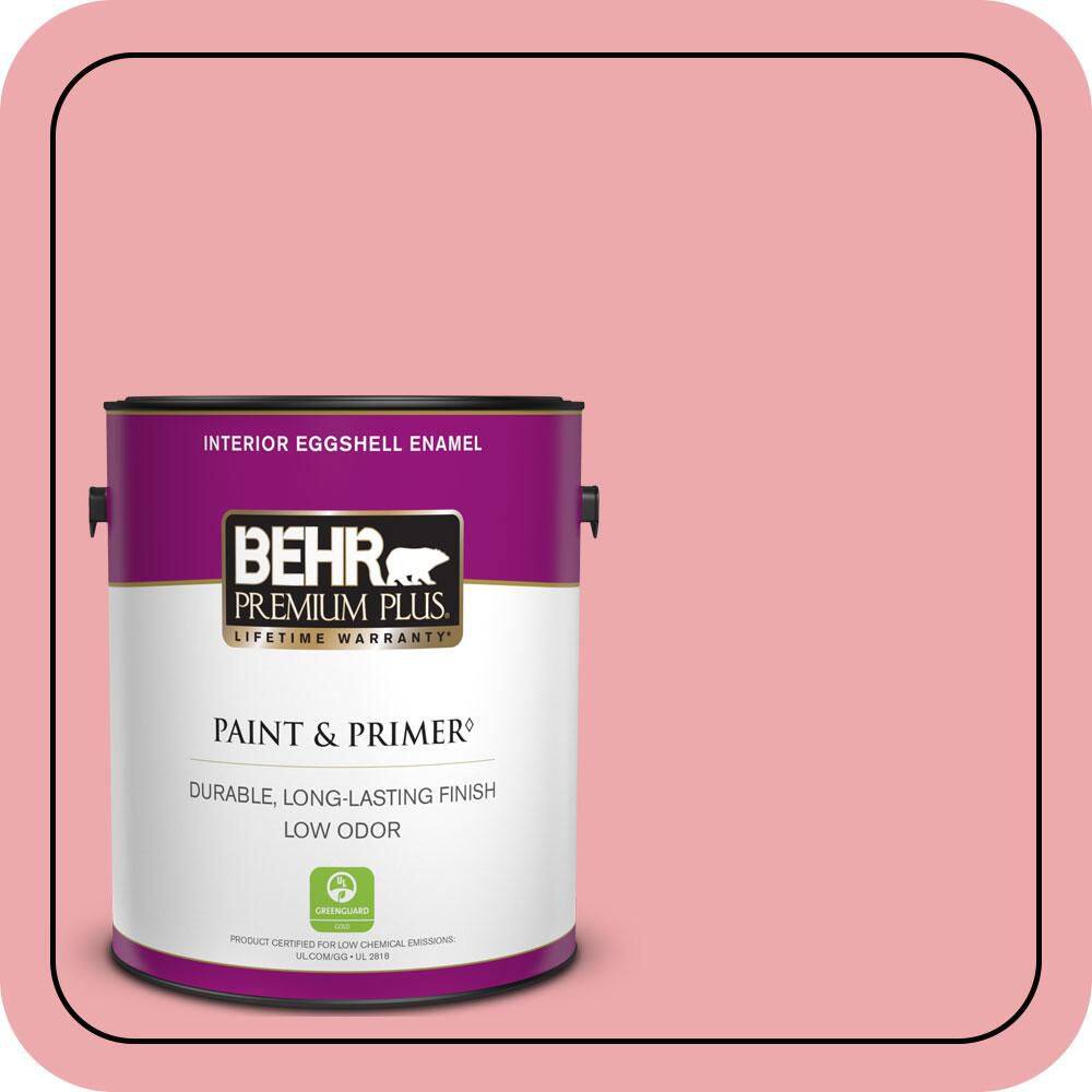 1 gal. #140C-3 Hibiscus Petal Eggshell Enamel Low Odor Interior Paint & Primer price history on PriceWatchPro