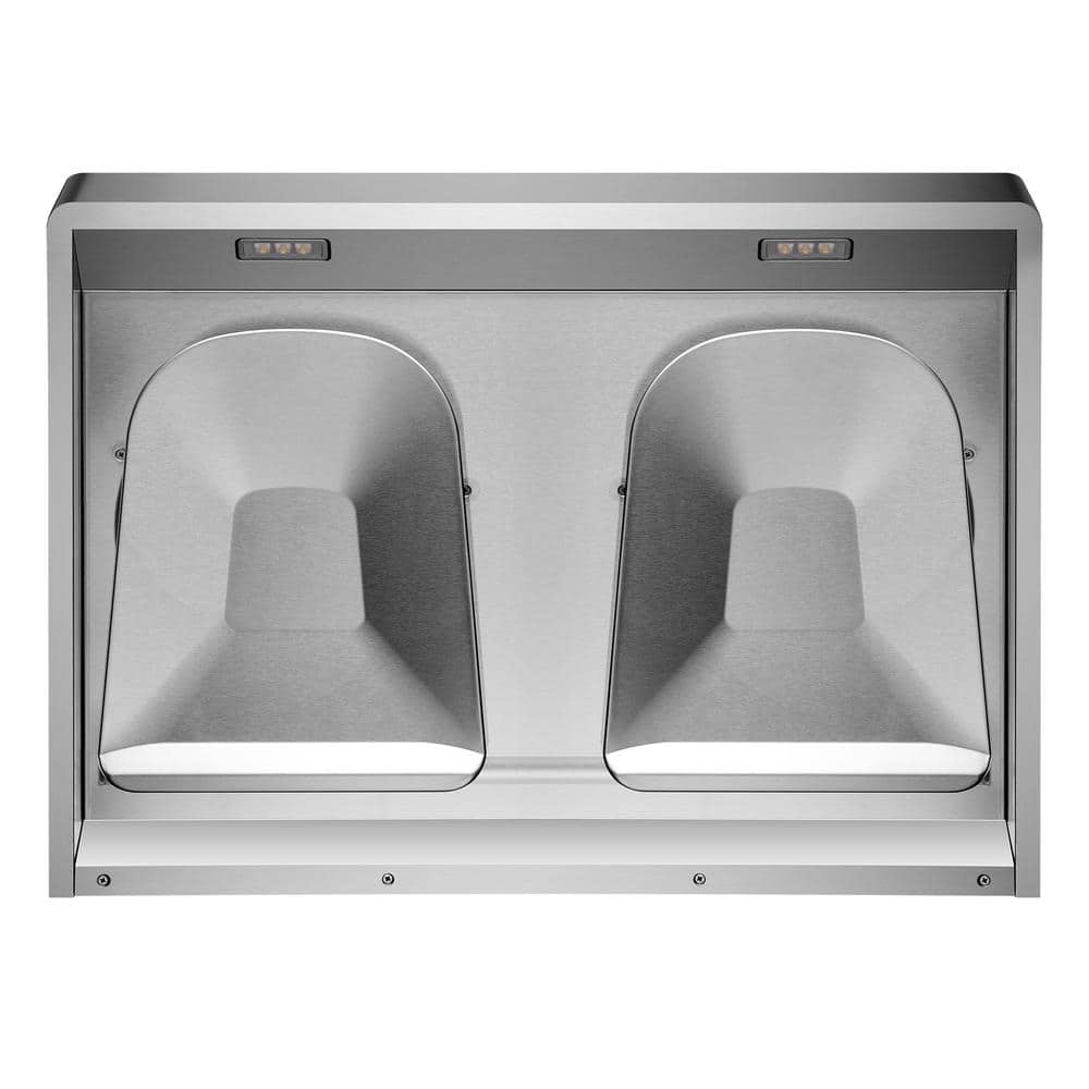 30" Stainless Steel Convertible Under Cabinet Range Hood with Charcoal Filter