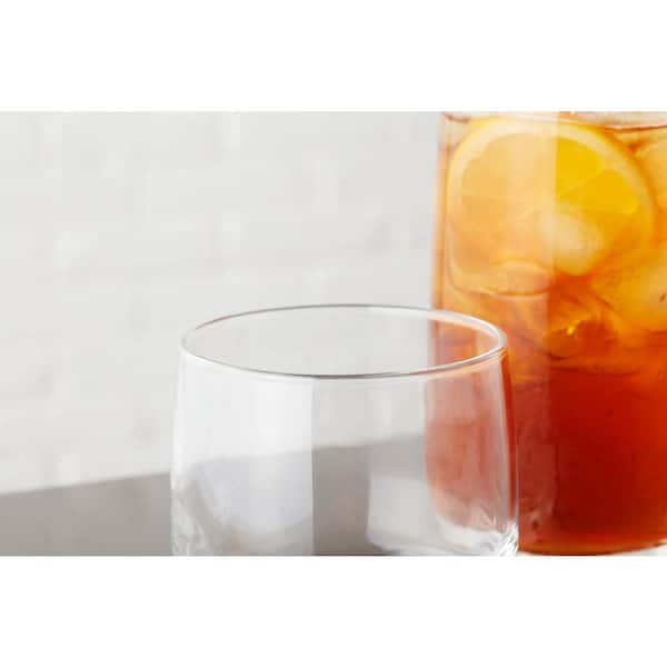 StyleWell 17 oz. and 10 oz. Glass Tumblers (Set of 16) P7778 - The