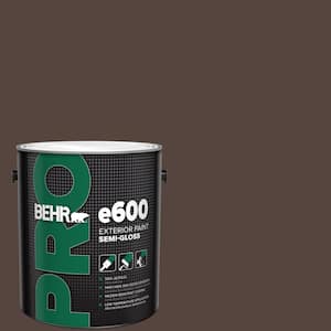 1 gal. #PPF-51 Dark Walnut Semi-Gloss Exterior Paint