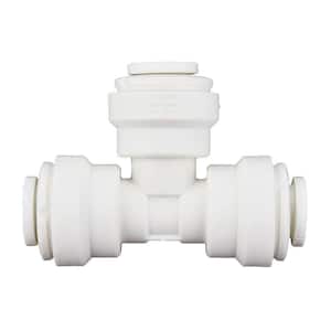 1/4 in. Push-To-Connect Polypropylene Tee Fitting