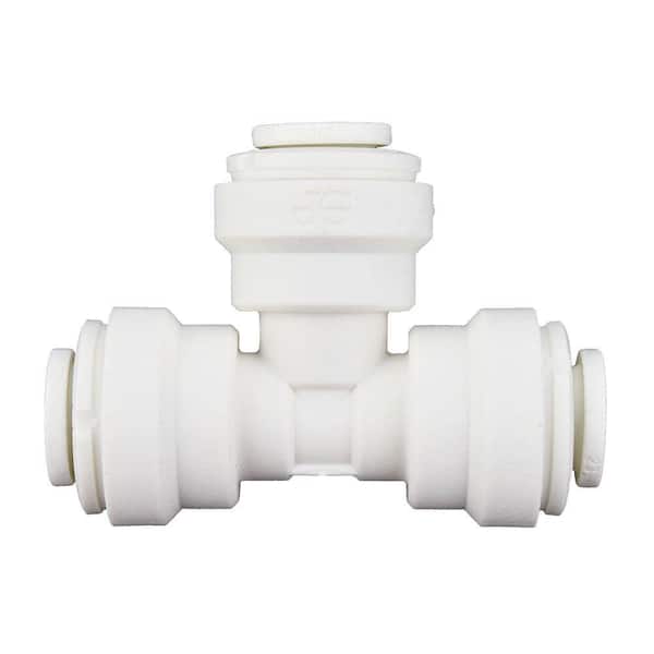 John Guest 1/4 in. Push-To-Connect Polypropylene Tee Fitting