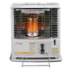 SENGOKU CTN-110 KeroHeat 10,000 BTU White Radiant Kerosene Portable ...