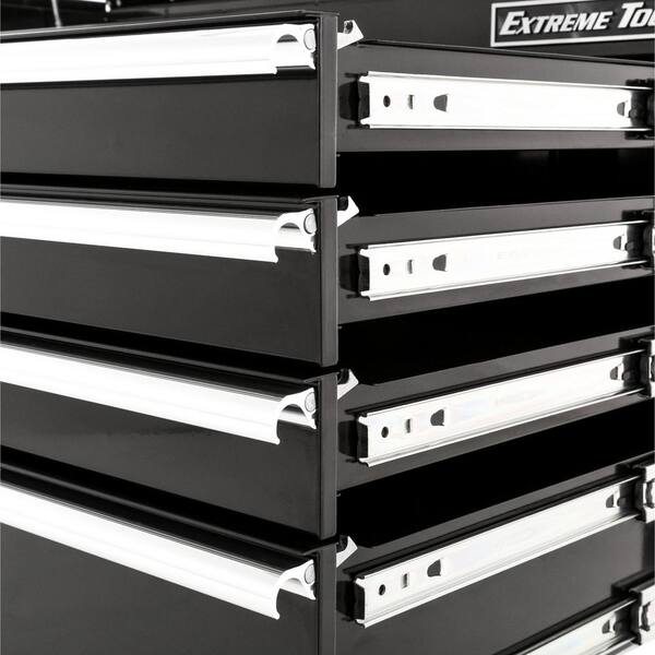 THD Series 55 in. 8-Drawer Top Chest in Black THD Series 55 in. 8-Drawer Top Chest in Black