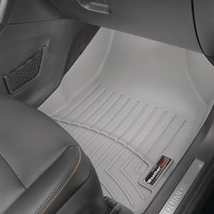Grey Front FloorLiner/Dodge/Ram 1500/2019 + Crew Cab/Quad Cab, 1st Row Bench Seats