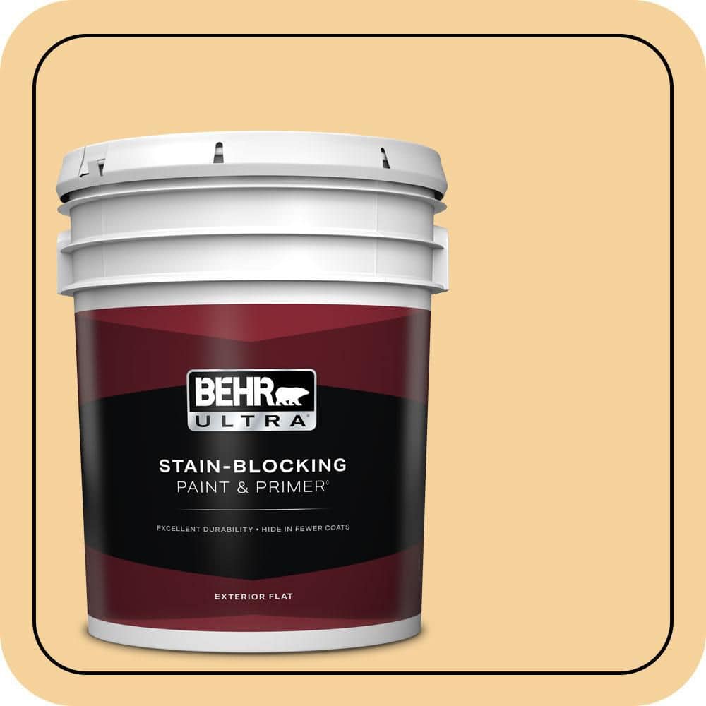 5 gal. #320C-3 Honey Butter Flat Exterior Paint & Primer price history on PriceWatchPro