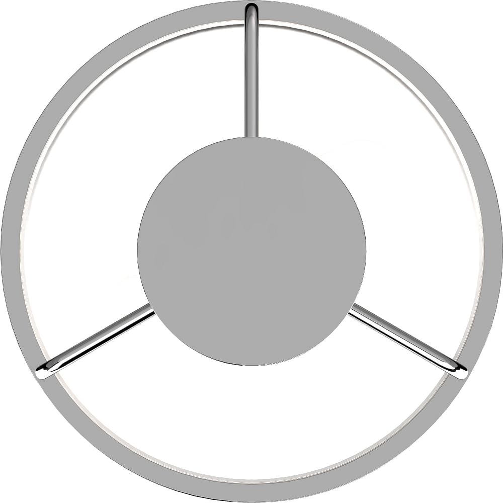 Elegant Chrome Semi-Flush Mount Ceiling Light with Frosted Glass Drum