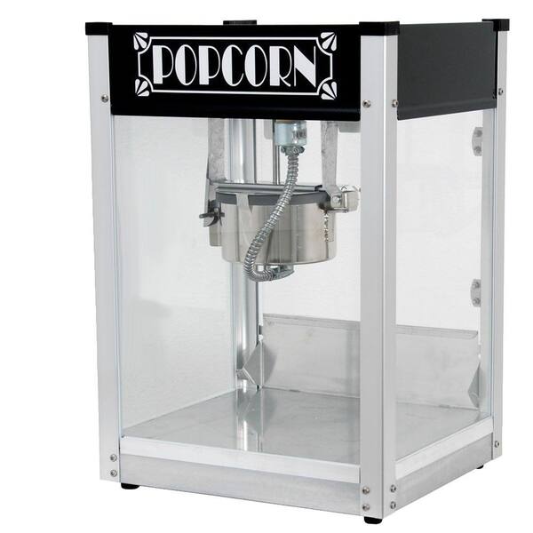 Paragon Gatsby 4 oz. Black Countertop Popcorn Machine