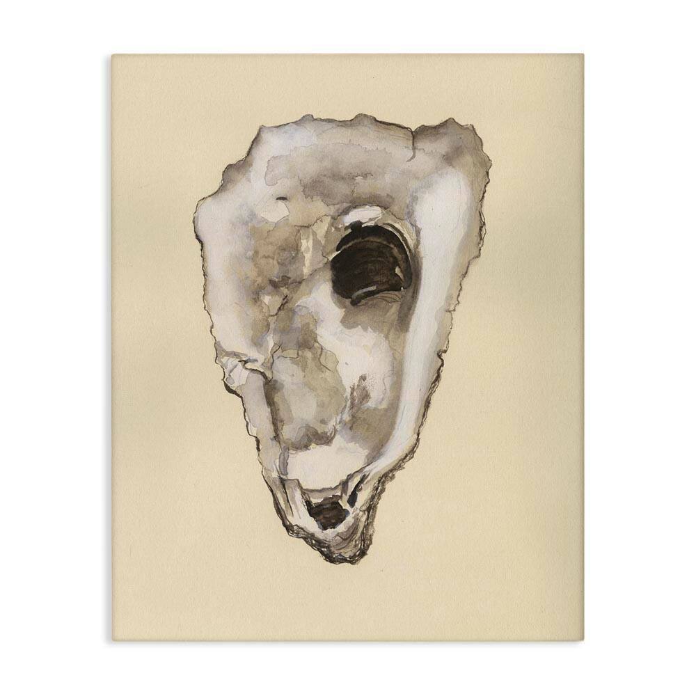 Oyster Sea Creature by Michael Willett Unframed Coastal Graphic Art Print 40 in. x 30 in. price history on PriceWatchPro
