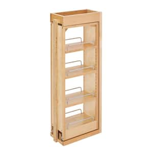 Natural Pull-Out Wall Filler Between Cabinet Shelf Storage 6 in. x 30 in.