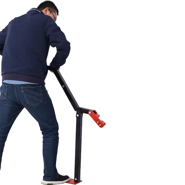 4.7 in. x 24.5 in. x 2.4 ft. Metal Fence Post Puller