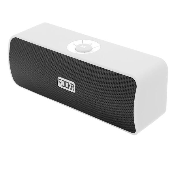 Wireless One ROCKR Portable Bluetooth Speaker - White