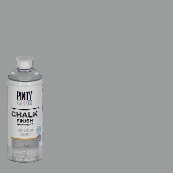 PINTY PLUS 11.82 oz. Ash Grey Chalk Finish Spray Paint