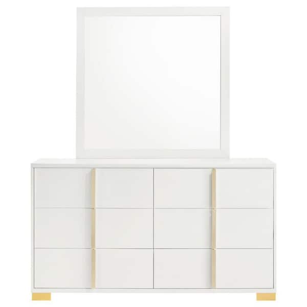 green emerald velvet dress Amazon.com: CARPETNAL White Dresser for Bedroom, 55 Inch 6 Drawer Dresser  with Wide Drawer and Gold Handles, Woode Dressers & Chests of Drawers for  Hallway, Entryway. : Home & Kitchen main image 0
