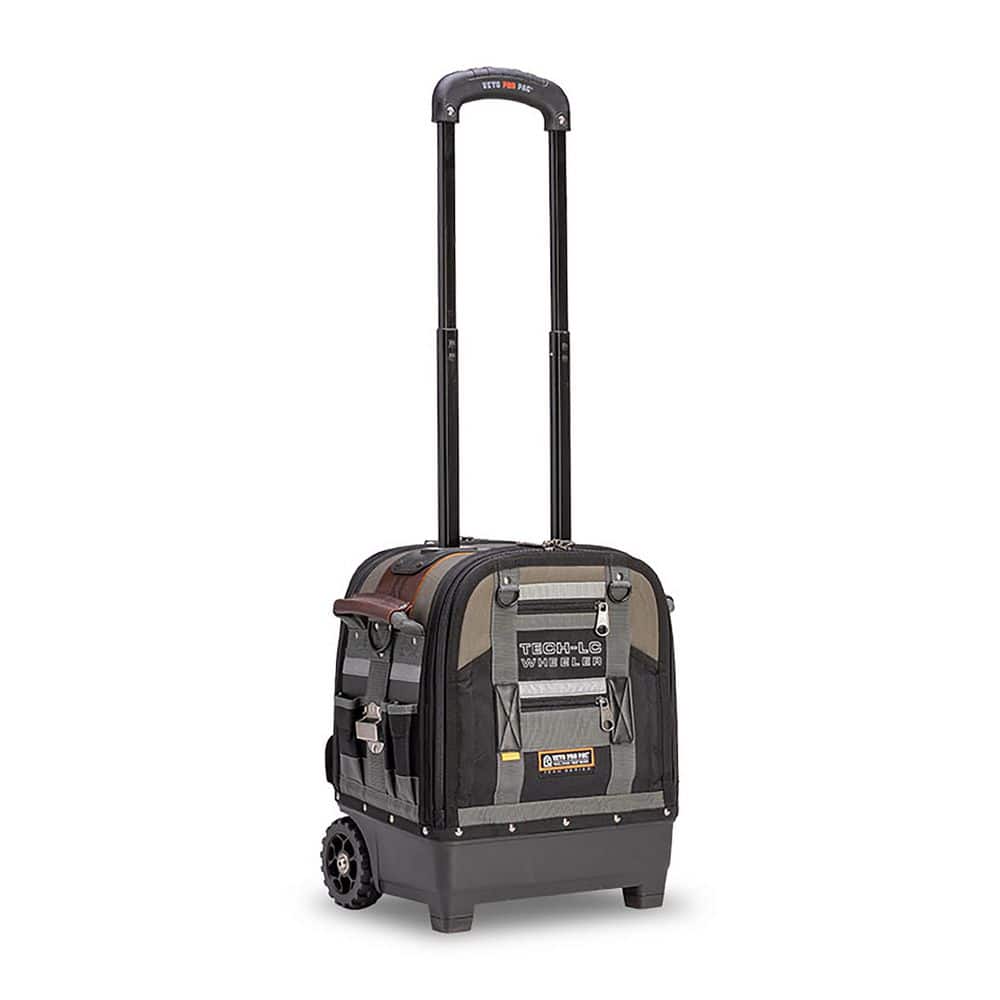 Tech-LC Wheeler Black and Gray Nylon Rolling Tool Bag