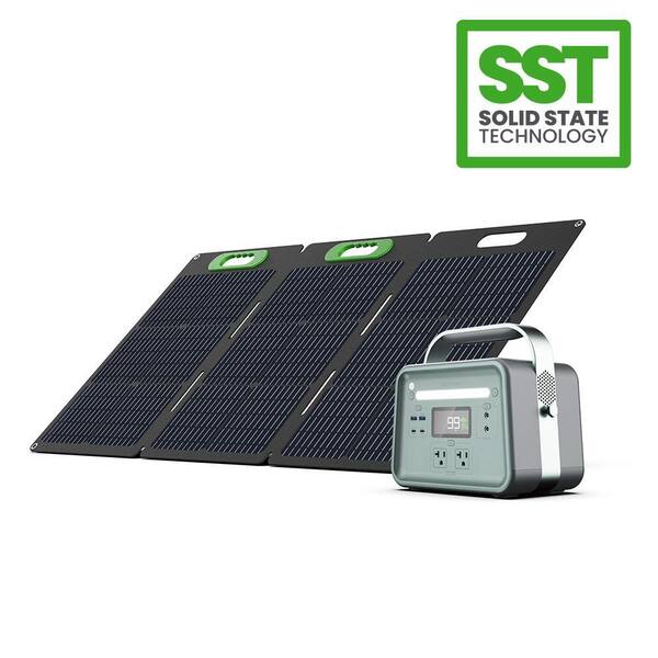 YOSHINO Solid-State Solar Battery Generator 330W (241Wh) Push-Button Start  with 100W Portable Solar Panel, for Home, Camping K3SP11 - The Home Depot