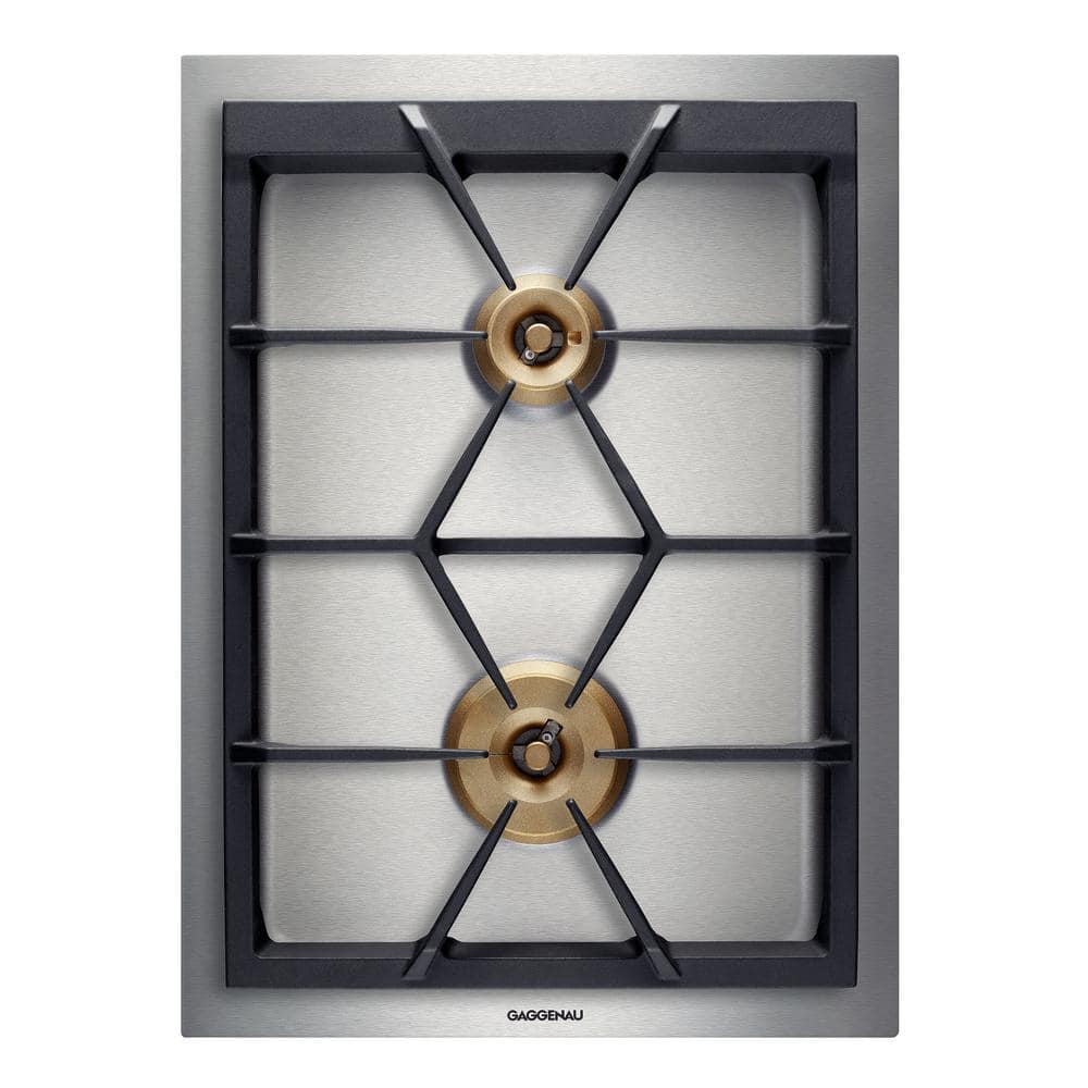 15 in. Gas Cooktop in Stainless Steel with 2-Burners price history on PriceWatchPro