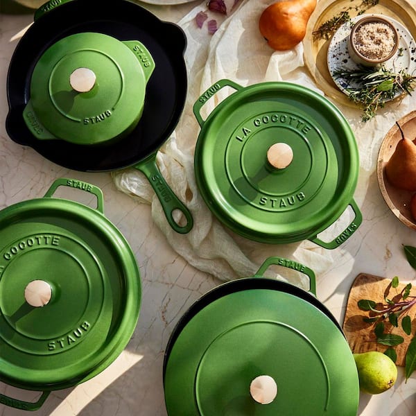 staub 5-qt Enameled Cast Iron Dutch Oven Essential French Oven