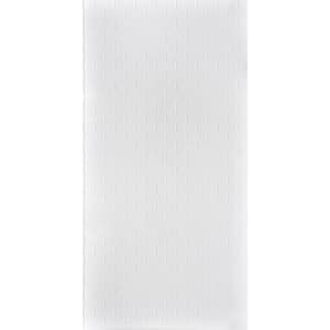 Subway Tile 4 ft. x 8 ft. Gloss White Paintable PVC Decorative Wall Panels (3-Pack)