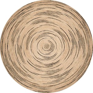 Chelsea Braided Jute Natural 6' Round Rug