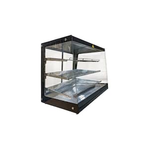 29.1 in. Commercial Electric Countertop Food Warmer Restaurant Display Cabinet with 3-Warming Trays