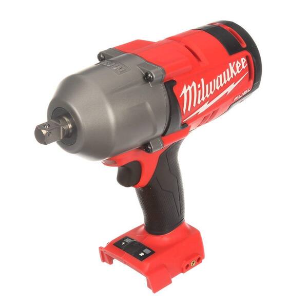 Milwaukee M18 FUEL 18-Volt Lithium-Ion Brushless Cordless 1/2 in. High Torque Impact Wrench with Pin Detent (Bare Tool)