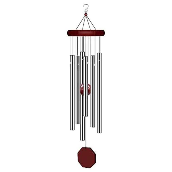Phewnyzo Large Deep Tone Memorial Wind Chime with 6 Tuned Aluminum Tubes