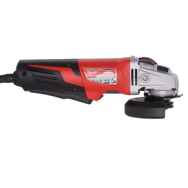 Milwaukee 13 Amp 5 in. Small Angle Grinder with Paddle Switch 6117