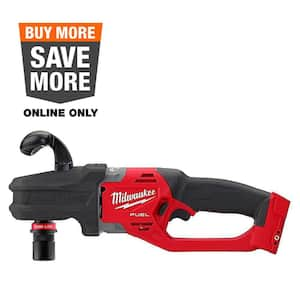 M18 FUEL 18V Lithium-Ion Brushless Cordless Hole Hawg 7/16 in. Right Angle Drill W/ Quick-Lok (Tool-Only)