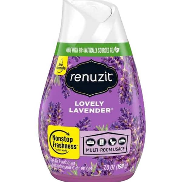 7 oz. Lovely Lavender Adj Cone Solid Air Freshener (12ct Case)