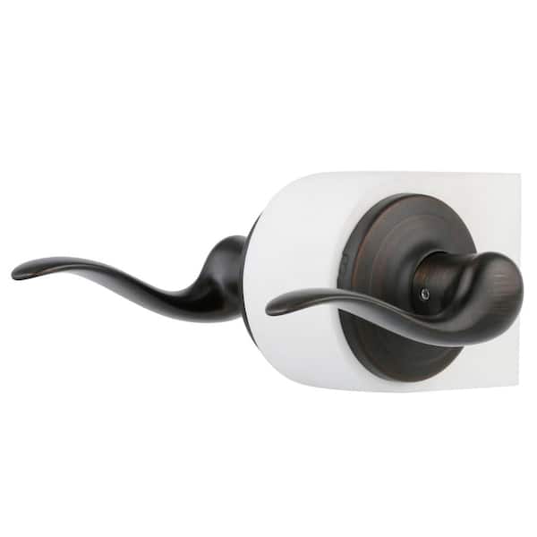 Kwikset Tustin Venetian Bronze Hall/Closet Door Handle with