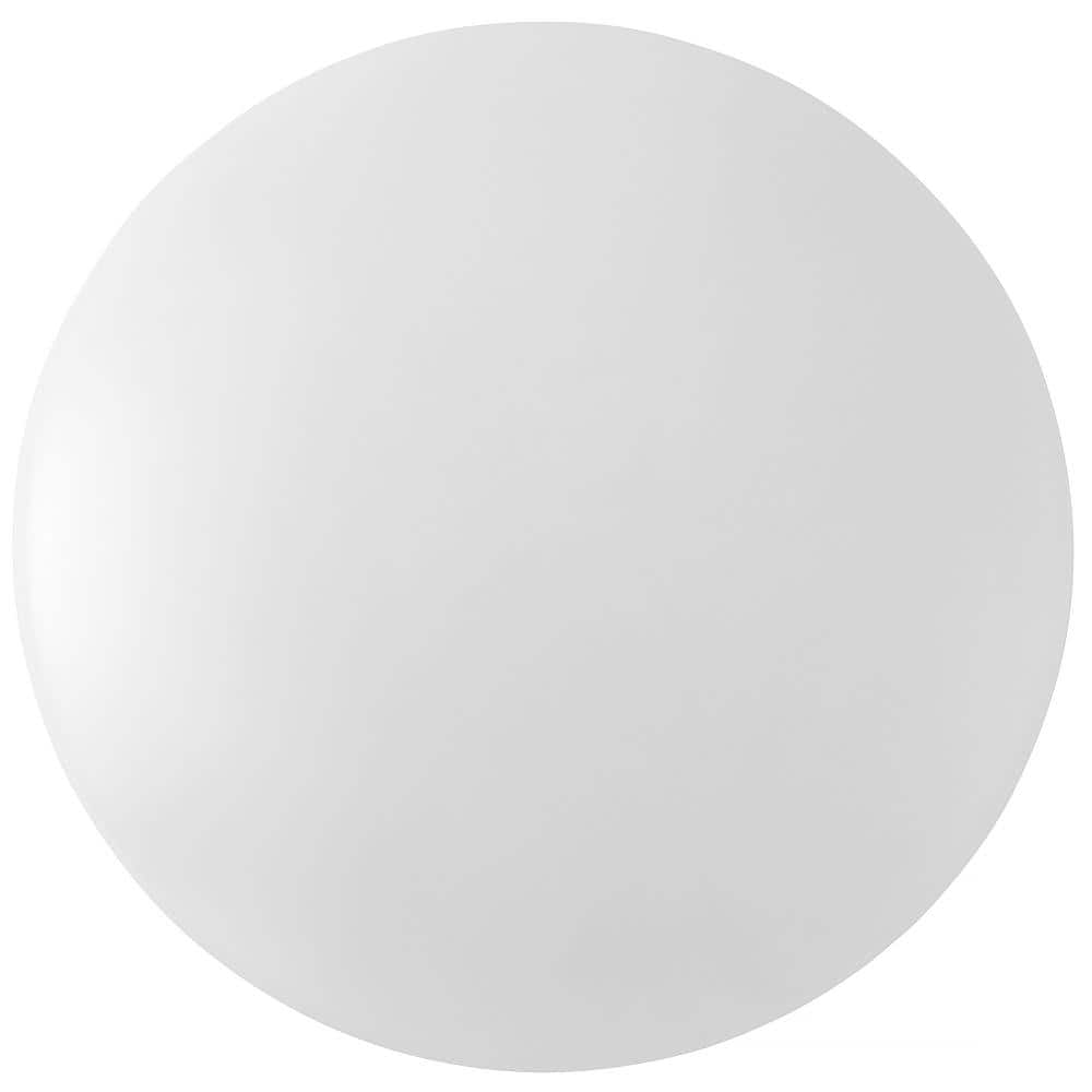 Modern 13" Smart LED Flush Mount Ceiling Light, Dimmable, White
