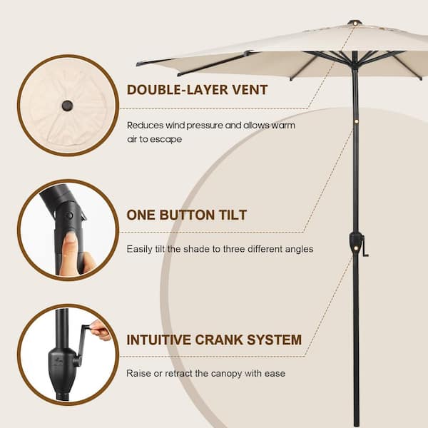 attached to a patio umbrella to provide additional shade Amazon.com: LOVE YOUR DECK Patio Umbrella Holder  Easy Installation -  Space Saving Umbrella Holder Design - Outdoor Umbrella Base and Mount