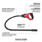 M18 FUEL 18V Lithium-Ion Brushless Cordless 4 ft. Concrete Pencil Vibrator (Tool-Only)