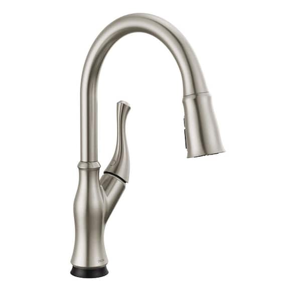 Ophelia Touch2O Touchless Spotshield Stainless 16.25 in. Pull Down Sprayer Kitchen Faucet with 360° Spout Swivel