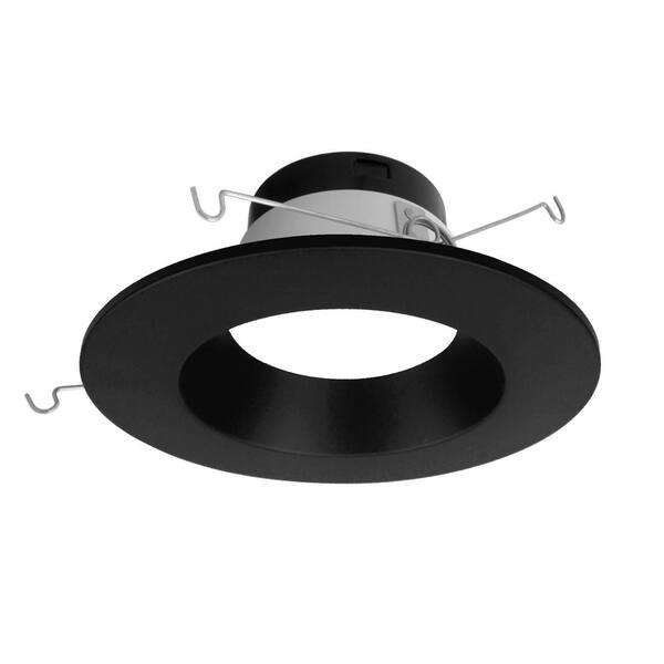 NICOR DLR56 SELECT Series 6 in. Black LED Recessed Downlight
