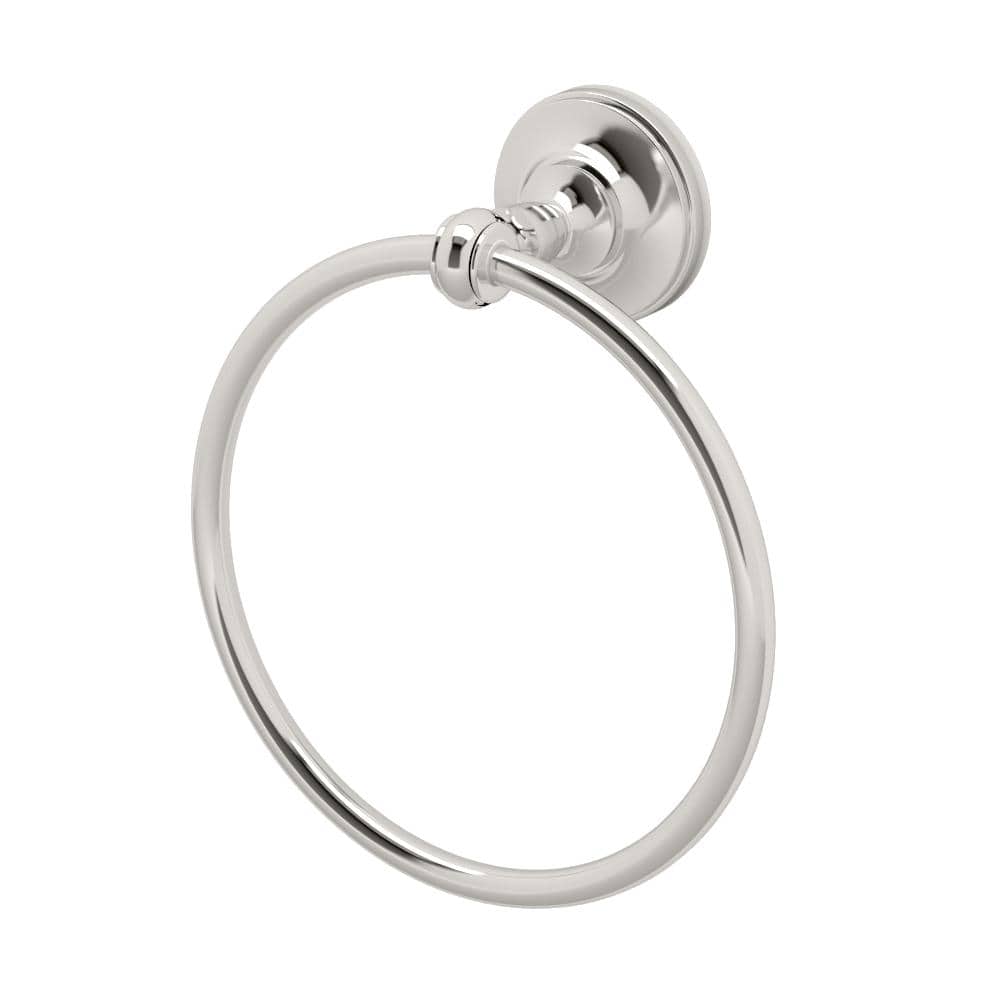 UPC 011296412217 product image for Tavern Towel Ring in Polished Nickel | upcitemdb.com