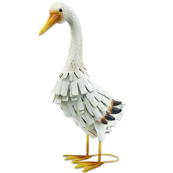 Unbranded Metal Duck Outdoor Garden Statue