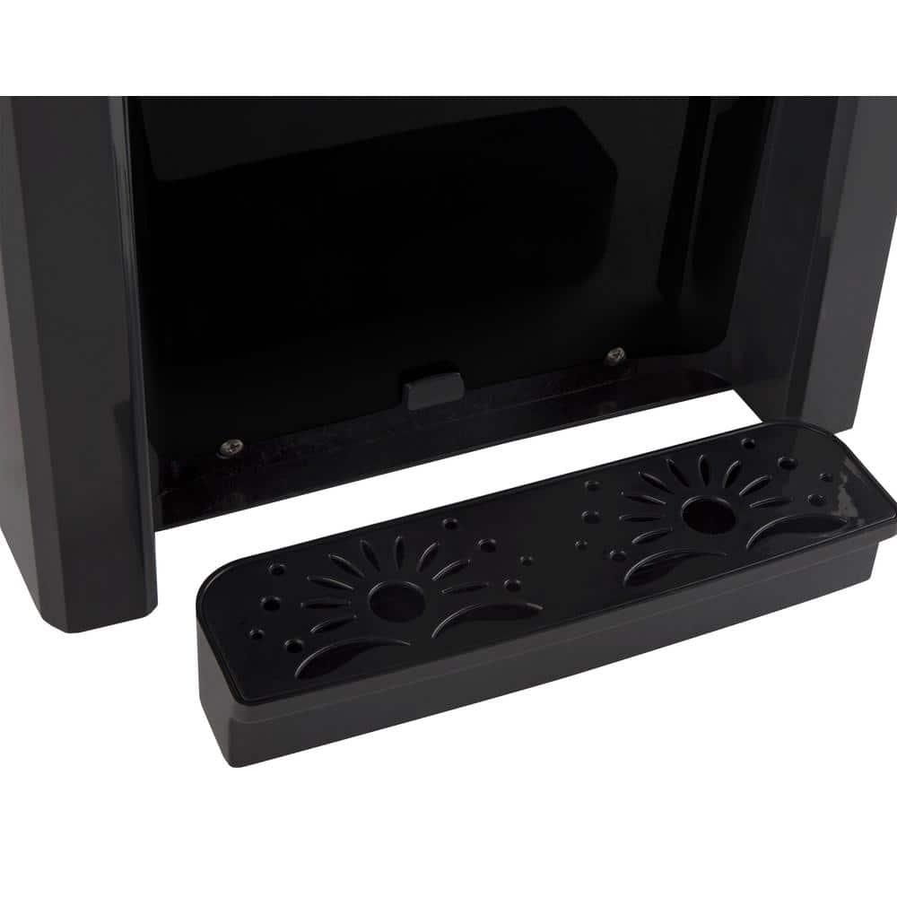 Vitapur Black Countertop Room and Cold Water Dispenser