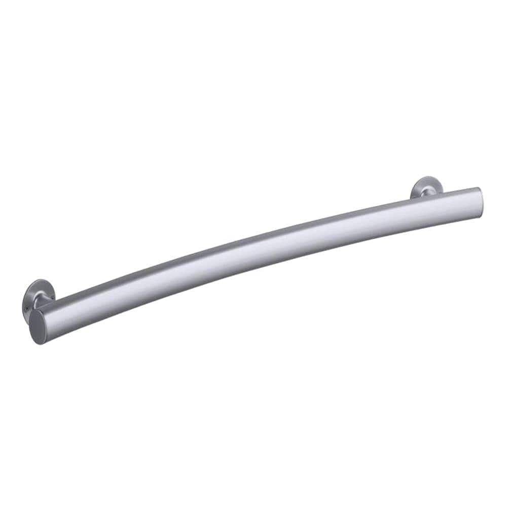 STERLING 34 in. x 1.875 in. Curved Bar with Wide Grip in Matte