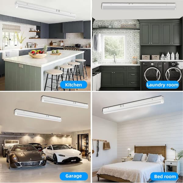 4 ft. 35-Watt White Integrated LED Strip Light 4 ft. 35-Watt White Integrated LED Strip Light