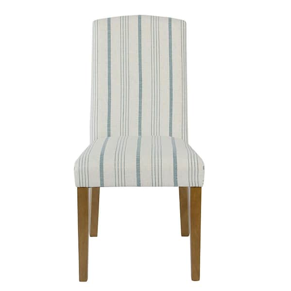 striped upholstered dining chairs