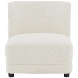 Nessa Ivory/Black Accent Chair