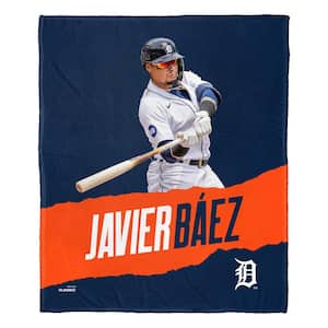 MLB Tigers 23 Javier Baez Silk Touch Throw