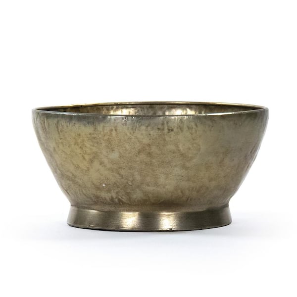 Zentique Antique Gold Edgard Bowl