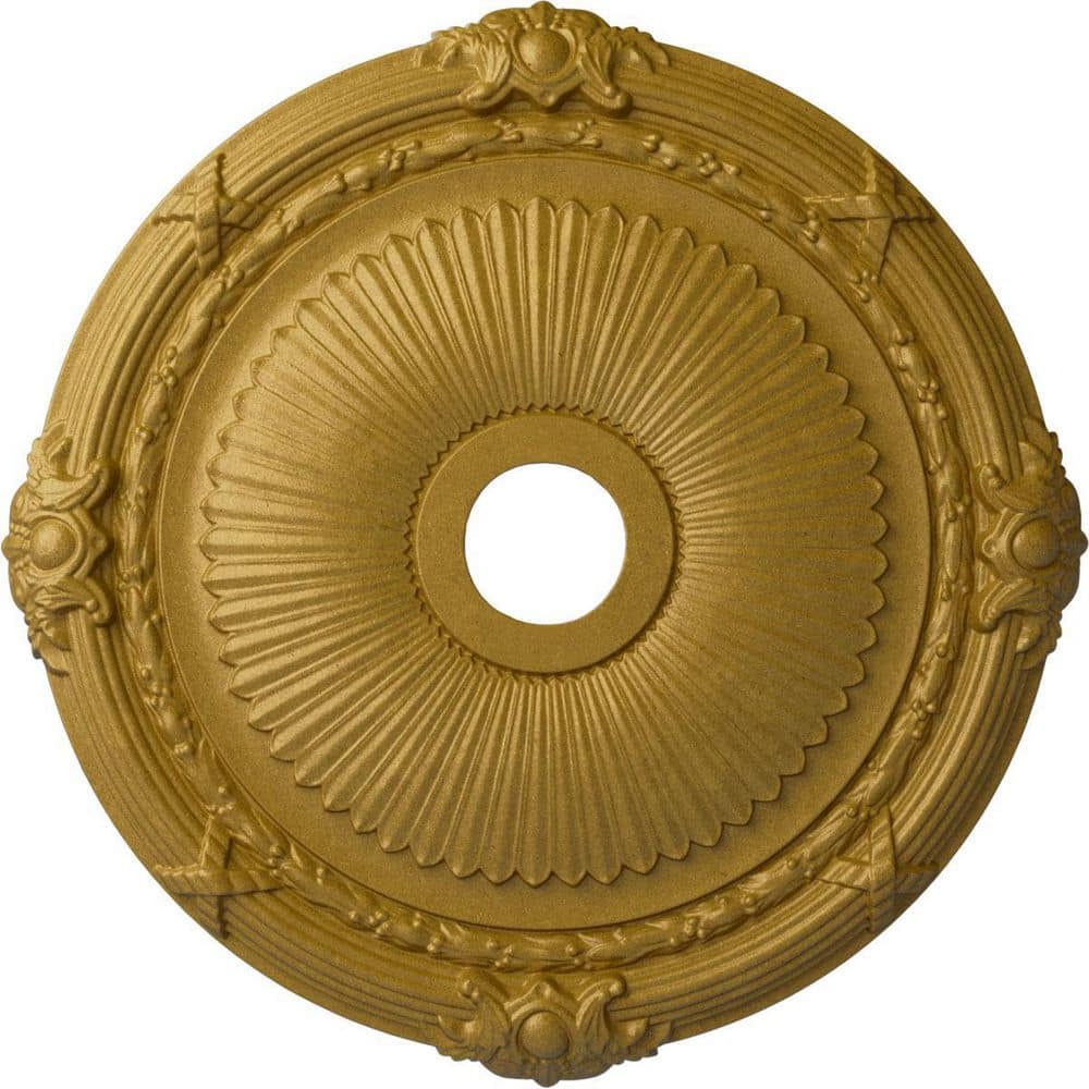 2-1/4 in. x 27-1/2 in. x 27-1/2 in. Polyurethane Heaton Ceiling Medallion, Pharaohs Gold price history on PriceWatchPro