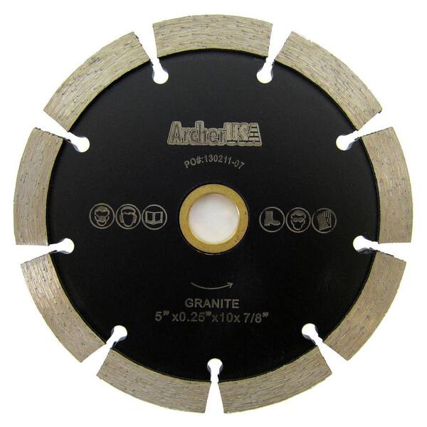 5'' X .250 Tuck point diamond blade for mortar removal 5 inch 