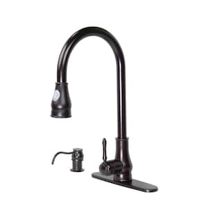 Archipelago Modern Single-Handle Pull-Down Sprayer Kitchen Faucet in Oil Rubbed Bronze