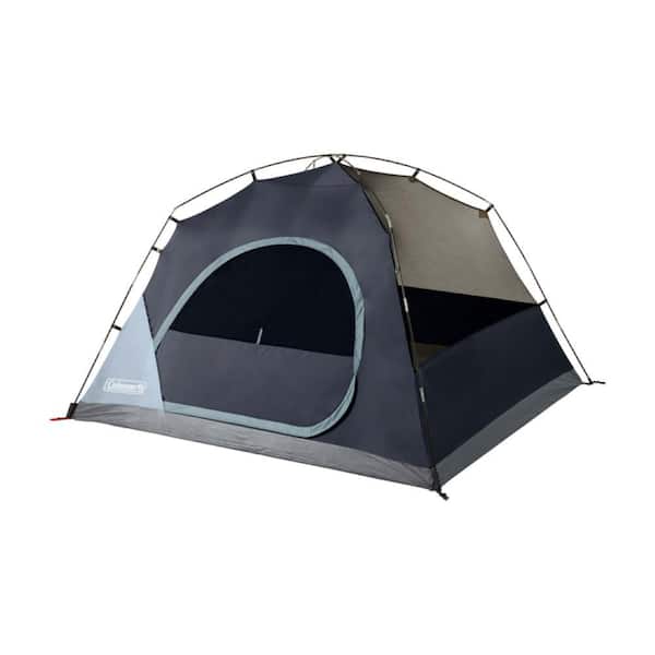 Skydome 4-Person Camping Tent with LED Lighting